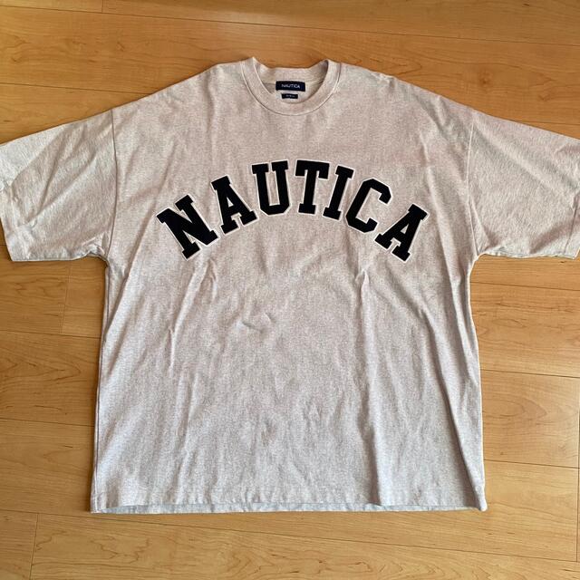 NAUTICA(ノーティカ)のNAUTICA/ノーティカ　Tシャツ　XL 刺繍 メンズのトップス(Tシャツ/カットソー(半袖/袖なし))の商品写真