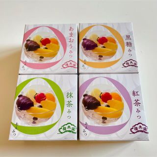 榮太樓總本鋪 あんみつ　みつ豆　詰合せ 4個入 (菓子/デザート)