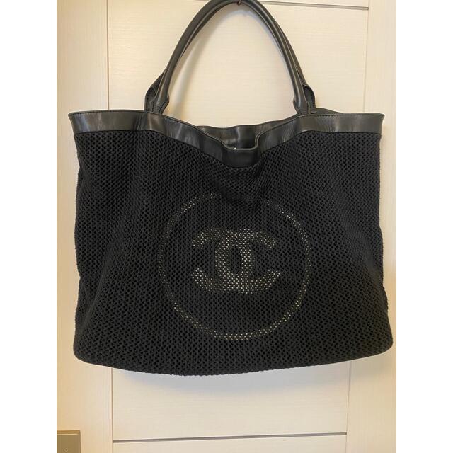 完璧 CHANEL - CHANEL トート ビーチバッグ黒 トートバッグ - www ...