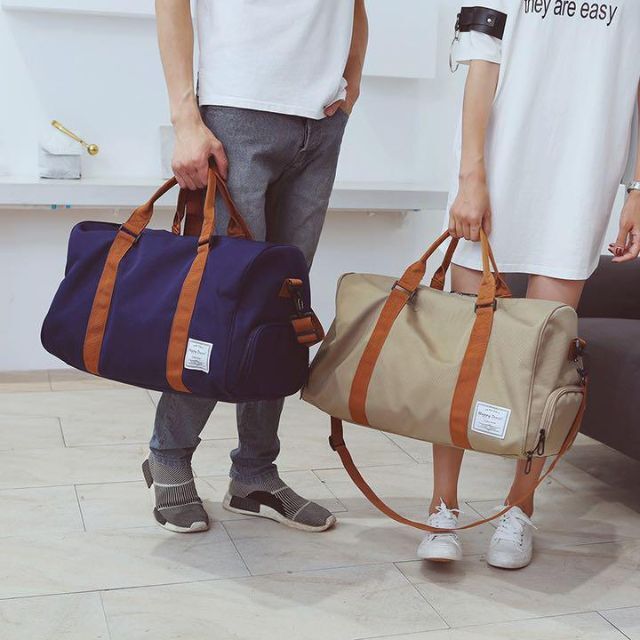 ボストンバッグ ショルダーバッグ 大容量 旅行カバン ベージュ スポーツ 肩掛け メンズのバッグ(トラベルバッグ/スーツケース)の商品写真