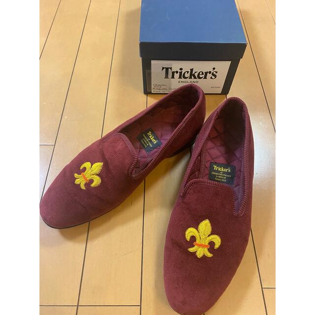 定価53900円トリッカーズベロアローファー8ルームシューズTricker's