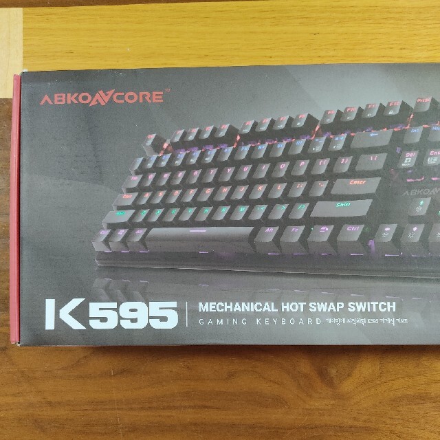 ABKONCORE K595 キーボード 1