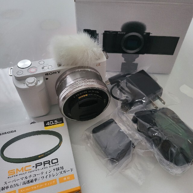 年末のプロモーション特価！ 新品 SONY ソニー VLOGCAM ZV-E10L パワー ...