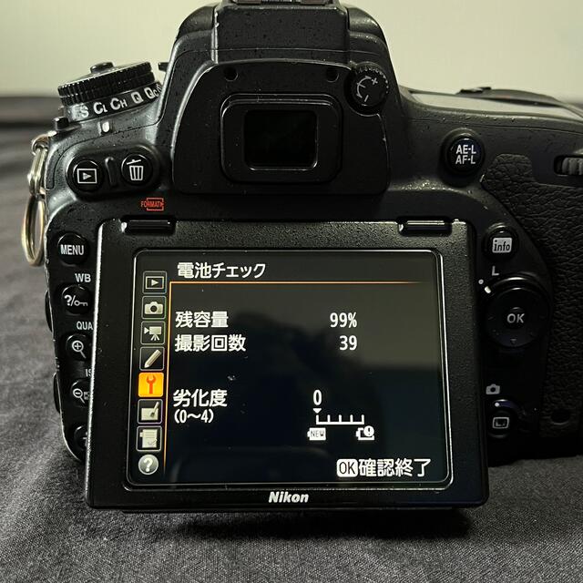 Nikon(ニコン)の【最終お値下げ！】Nikon D750 フルサイズ！グリップ&バッテリー付 スマホ/家電/カメラのカメラ(デジタル一眼)の商品写真