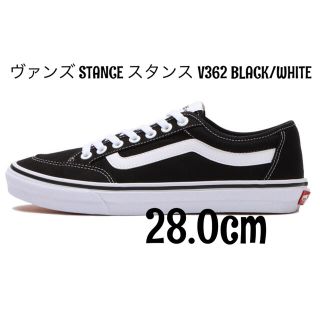 ヴァンズ(VANS)のVANS ヴァンズ STANCE スタンス V362 BLACK/WHITE(スニーカー)