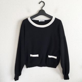 ソニアリキエル(SONIA RYKIEL)のソニアリキエル♡バイカラーニット(ニット/セーター)