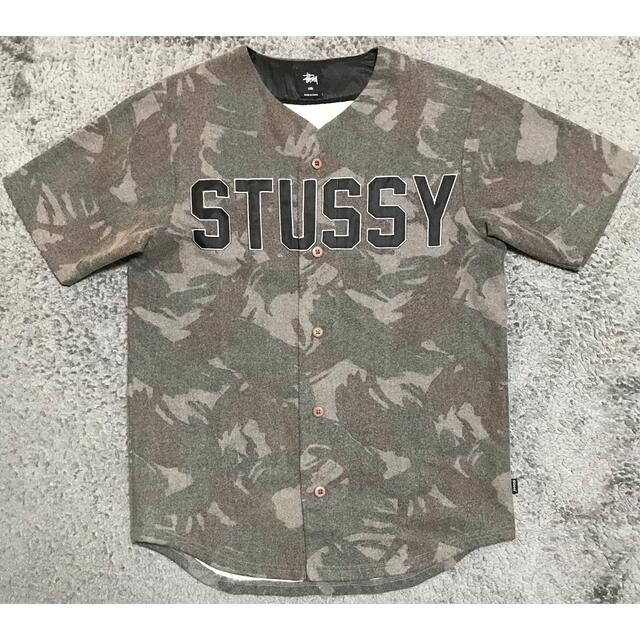 SALE stussy ベースボールシャツ - Tシャツ/カットソー(半袖/袖なし)