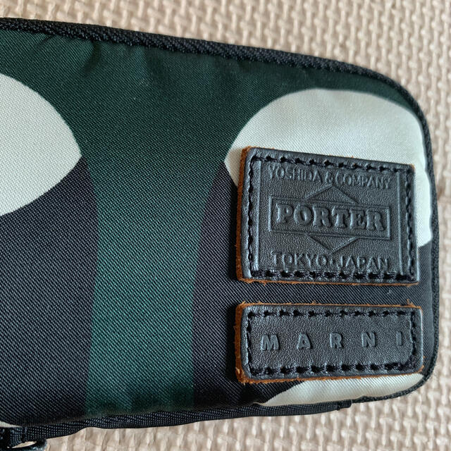 PORTER(ポーター)のマルニ×ポーター　MARNI  PORTER コインケース　カードケース メンズのファッション小物(コインケース/小銭入れ)の商品写真