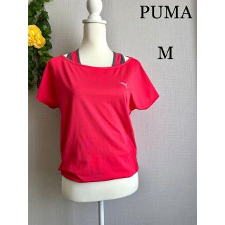 プーマ(PUMA)のPUMA 二重シャツ　Tシャツ　トレーニングウェア(Tシャツ(半袖/袖なし))