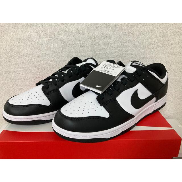 NIKE DUNK LOW RETRO パンダ 29cm ナイキ ダンクスニーカー