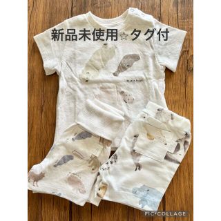 ジェラートピケ(gelato pique)の※あき様専用※gelato pique【BABY】旭山動物園コラボ3点セット(Ｔシャツ)