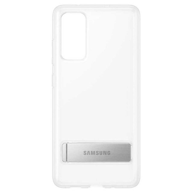 SAMSUNG(サムスン)のGalaxy S20 FE 5G用 クリアスタンディングカバー 純正品 スマホ/家電/カメラのスマホアクセサリー(Androidケース)の商品写真