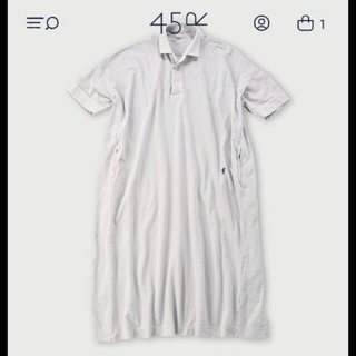 フォーティファイブアール(45R)のジンバカノコ オーシャンドレス ポロシャツ ワンピース(ロングワンピース/マキシワンピース)