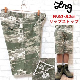 エルアールジー(LRG)のLRG エルアールジー リップストップ ミリタリー ハーフパンツ 迷彩 コットン(ショートパンツ)