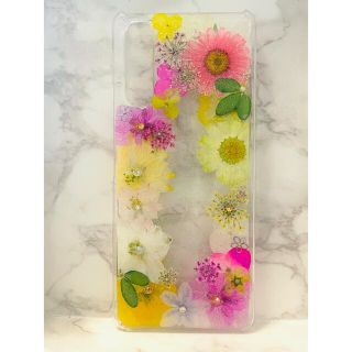 全機種対応 iPhoneケース 押し花ケース 押し花 ケース 花 Android(スマホケース)