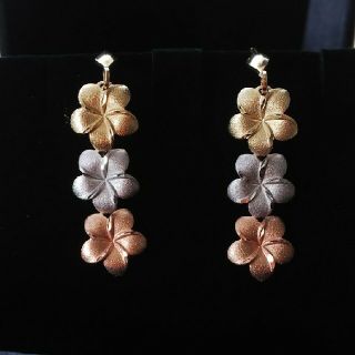 14K ハワイアンジュエリー ピアス(ピアス)