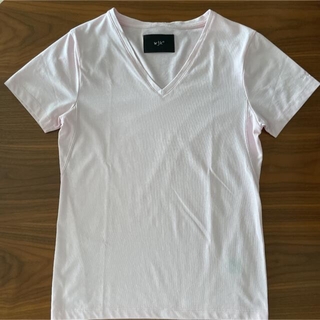 ダブルジェーケー(wjk)のB.C STOCK ピンク Tシャツ メンズ(Tシャツ/カットソー(半袖/袖なし))