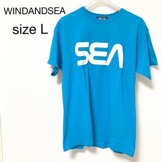 ウィンダンシー(WIND AND SEA)のウィンダンシー　SEA (SPC) T-SHIRT / SAX (CS-224)(Tシャツ/カットソー(半袖/袖なし))