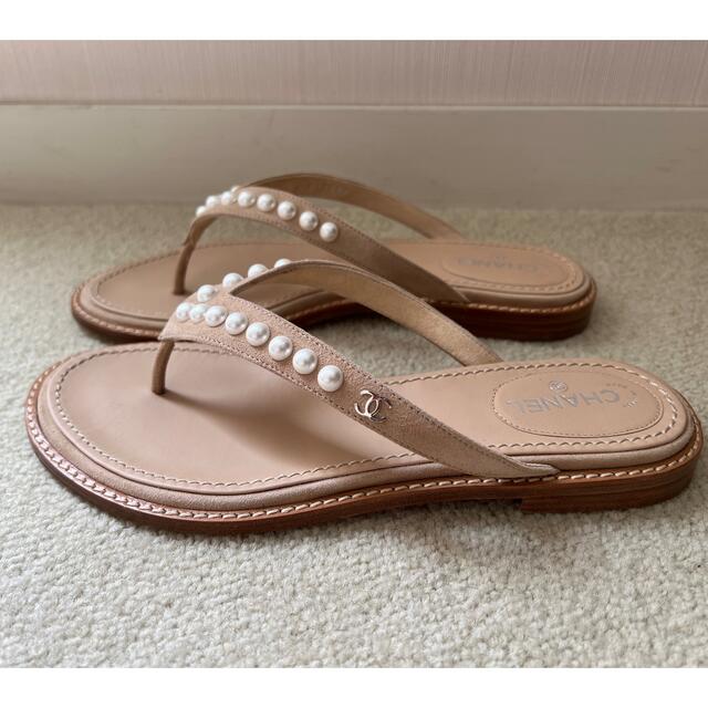 シャネル パール付き サンダル | www.jarussi.com.br
