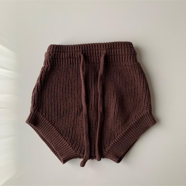 KINDLY  CHUNKY KNIT SHORTIES キッズ/ベビー/マタニティのキッズ服女の子用(90cm~)(パンツ/スパッツ)の商品写真