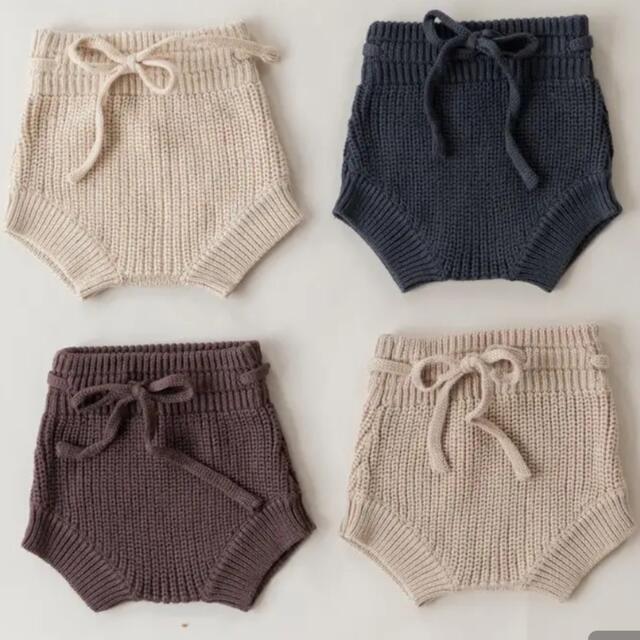 KINDLY  CHUNKY KNIT SHORTIES キッズ/ベビー/マタニティのキッズ服女の子用(90cm~)(パンツ/スパッツ)の商品写真