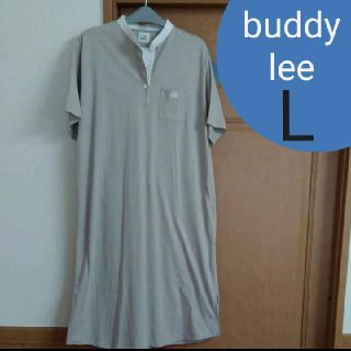 バディーリー(Buddy Lee)の新品　バディーリー　buddylee　マタニティワンピース　Ｌ　ベージュ(マタニティワンピース)