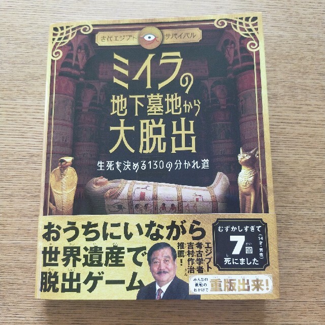 ミイラの地下墓地から大脱出 生死を決める１３０の分かれ道 エンタメ/ホビーの本(絵本/児童書)の商品写真