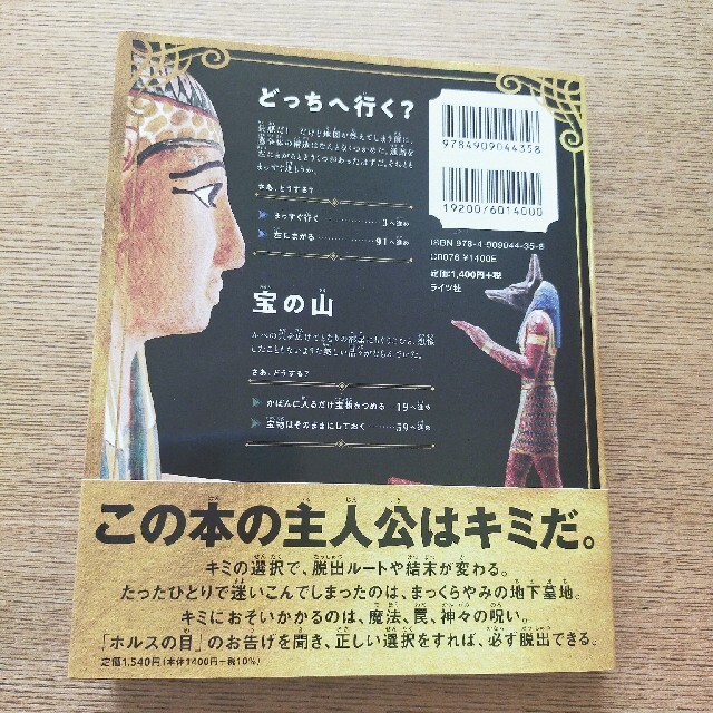 ミイラの地下墓地から大脱出 生死を決める１３０の分かれ道 エンタメ/ホビーの本(絵本/児童書)の商品写真