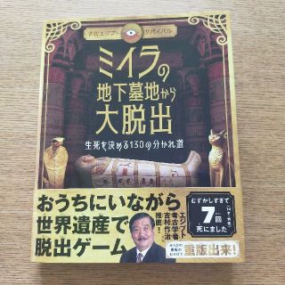 ミイラの地下墓地から大脱出 生死を決める１３０の分かれ道(絵本/児童書)