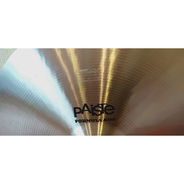 PAISTE  FORMULA  602  MEDIUM  RIDE  18" 楽器のドラム(シンバル)の商品写真