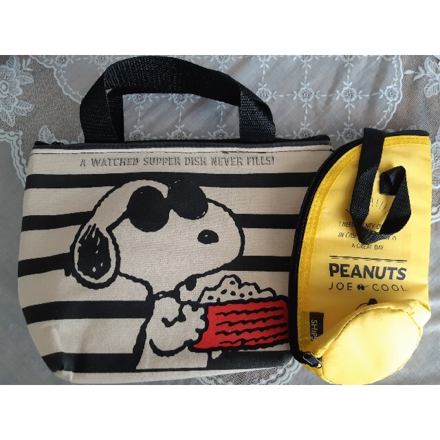 PEANUT×SHIPS ランチトートバッグ & ペットボトルホルダー
