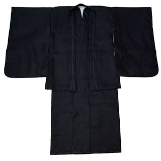 七五三 五歳 男児 紋付 羽織着物セット 日本製 袴無し 祝着 NO220809(和服/着物)