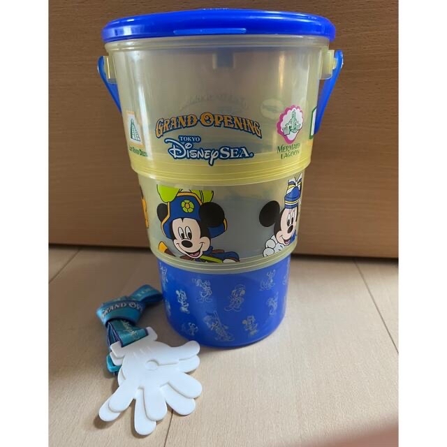 Disney(ディズニー)のディズニーシー グランドオープン バケット エンタメ/ホビーのおもちゃ/ぬいぐるみ(キャラクターグッズ)の商品写真