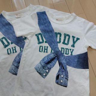 ダディオーダディー(daddy oh daddy)の★Daddy oh Daddy★Tシャツ★2枚セット★110cm&120cm★(Tシャツ/カットソー)