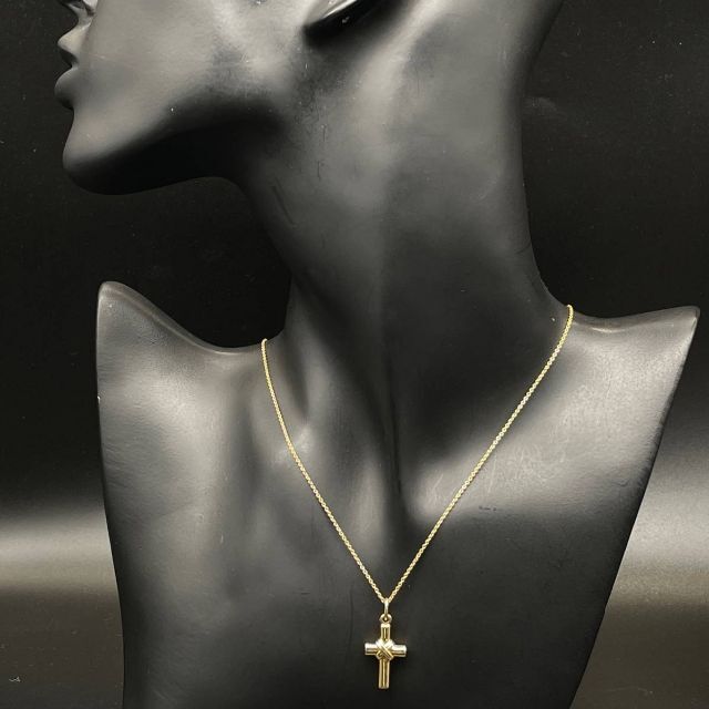 Tiffany & Co. - 極希少 美品 ティファニー クロス ゴールド