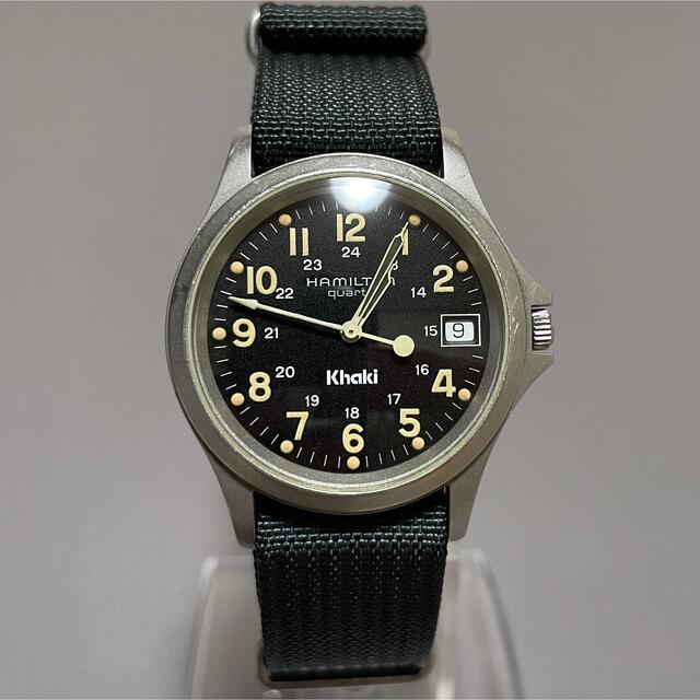 美品 hamilton khaki 9445B ハミルトン カーキ