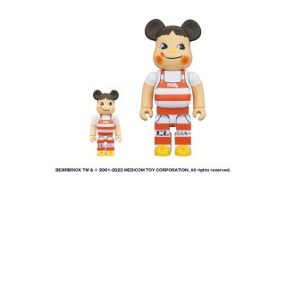 フジヤ(不二家)のBE@RBRICK ペコちゃん 三角帽子デザイン 100% & 400% (その他)