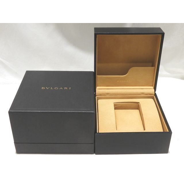 BVLGARI(ブルガリ)の※箱のみ ブルガリ 時計ボックス 付属品 ◆ 内箱・外箱 ブラック  メンズの時計(その他)の商品写真