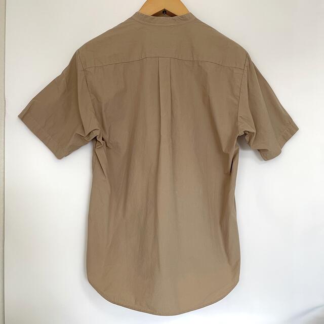 PUBLIC TOKYO(パブリックトウキョウ)のパブリックトウキョウ ハーフスリーブ バンドカラーシャツ メンズのトップス(シャツ)の商品写真