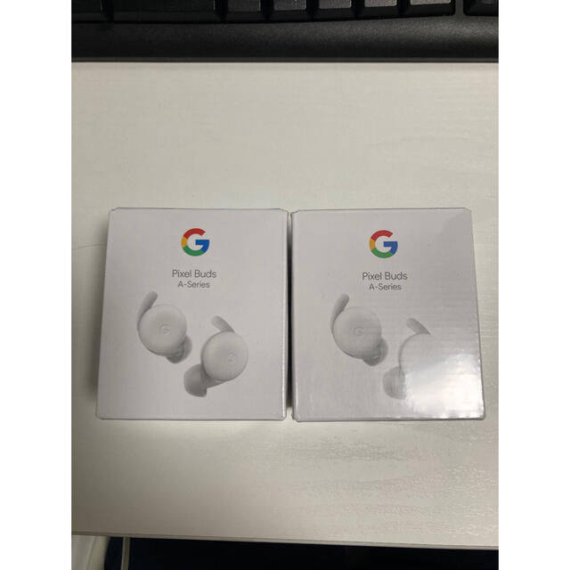 2個　google pixel buds a-series クリアリーホワイト