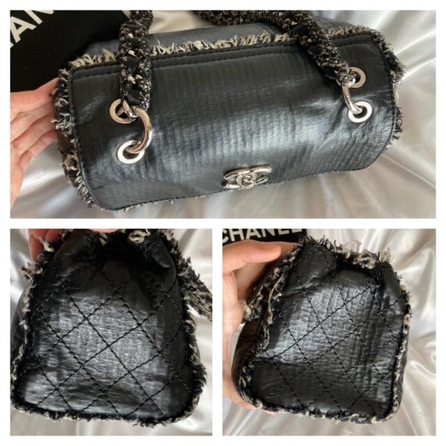 CHANEL(シャネル)の極美品♡シャネル　CHANEL  ツイード　編み込み　チェーンショルダーバッグ  レディースのバッグ(ショルダーバッグ)の商品写真