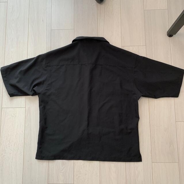 GU(ジーユー)のGU オープンカラーシャツ ブラック M 2セット メンズのトップス(シャツ)の商品写真