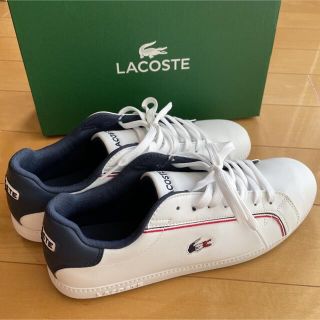 ラコステ(LACOSTE)の【新品】ラコステ ／LACOSTE／スニーカー／28.0cm／トリコロールカラー(スニーカー)