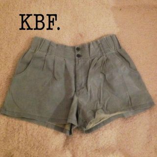 ケービーエフ(KBF)のキュロット風ショートパンツ/KBF(ショートパンツ)