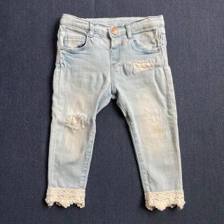 ザラキッズ(ZARA KIDS)のZARA BabyGirl 92 ダメージデニム (パンツ/スパッツ)