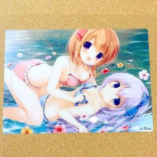 ご注文はうさぎですか? ごちうさ チノ ココア クリア 下敷き gu12(その他)