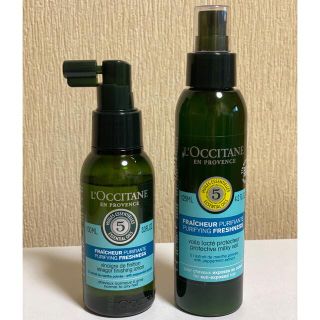 ロクシタン(L'OCCITANE)の【のびこさん専用】ロクシタン　洗い流さないヘアトリートメント2点セット(ヘアケア)