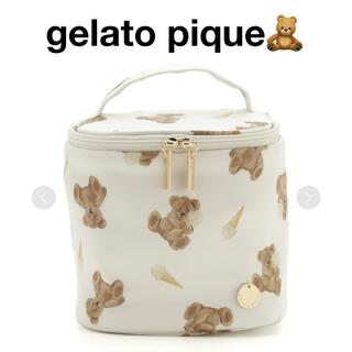 gelato pique - ジェラートベアモチーフバニティポーチ・メイクポーチ【ジェラートピケ】テディベア
