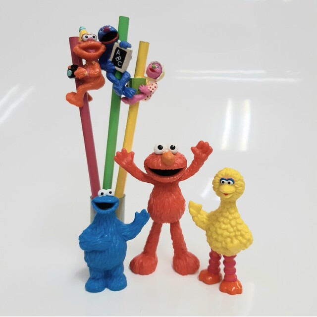 SESAME STREET(セサミストリート)の【新品・未使用】セサミストリート キャラクター フィギュア・鉛筆 エンタメ/ホビーのフィギュア(その他)の商品写真