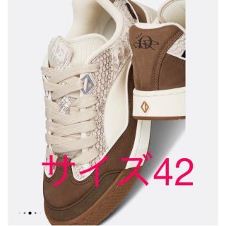 ディオールオム(DIOR HOMME)のCACTUS JACK DIOR B713 パイソンスニーカー(スニーカー)